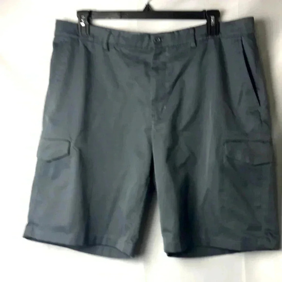 GREG NORMAN FOR TASSA ELLA MENS GRAY SHORTS SZ 38. GOOD CLEAN CONDITION - Picture 1 of 9